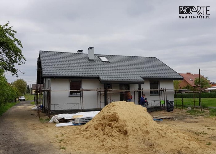 Realizacja projektu domu szkieletowego - MARBELLA