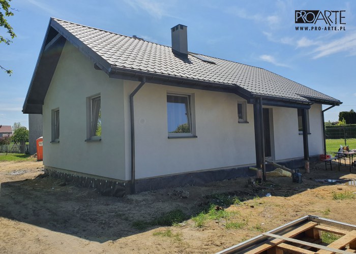 Realizacja projektu domu szkieletowego - MARBELLA