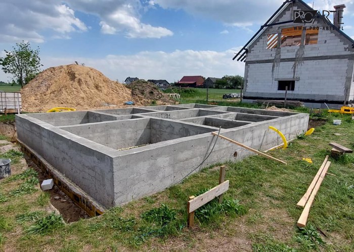Realizacja projektu domu - TRYPOLIS 7 SZKIELET DREWNIANY, zielony
