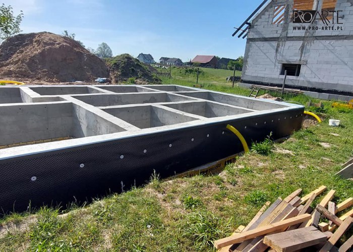 Realizacja projektu domu - TRYPOLIS 7 SZKIELET DREWNIANY, zielony
