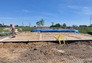 Realizacja projektu domu - TRYPOLIS 7 SZKIELET DREWNIANY, zielony