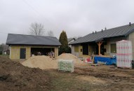 Realizacja projektu garażu - G292 szkielet drewniany