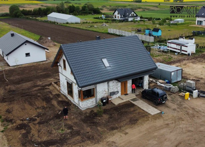 Realizacja projektu domu - TRYPOLIS 2 mur