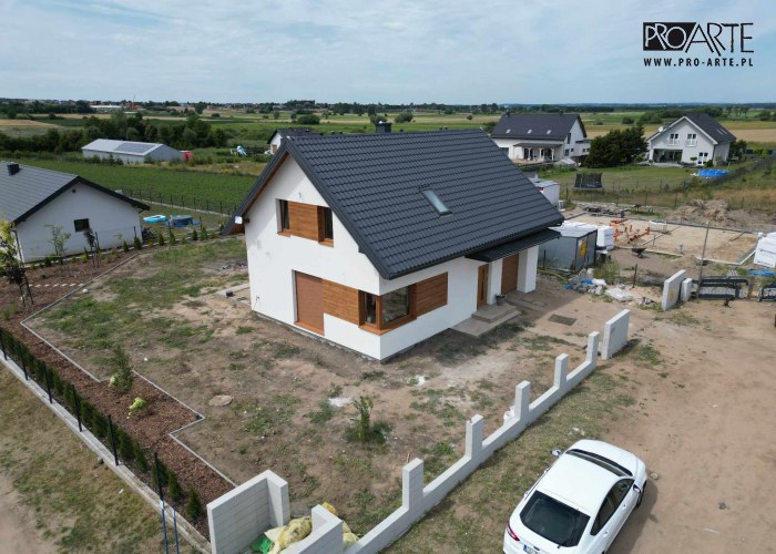 Realizacja projektu domu - TRYPOLIS 2 mur