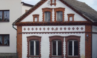 1.Sielankowe XIX-wieczne domy mieszkalne  murowane z cegły w okolicach Pszczyny, Rybnika i Raciborza