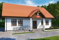 L2 budynek administracji publicznej, kancelaria leśnictwa - pompa ciepła