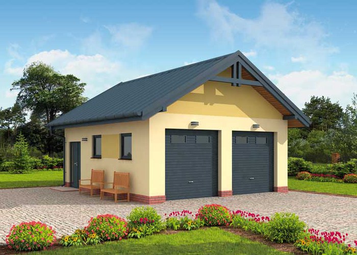 G353 garaż dwustanowiskowy