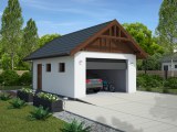 Projekty garaży jednostanowiskowych