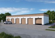 G341 garaż sześciostanowiskowy