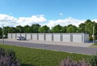 GB43 K projekt garażu jedenastostanowiskowego