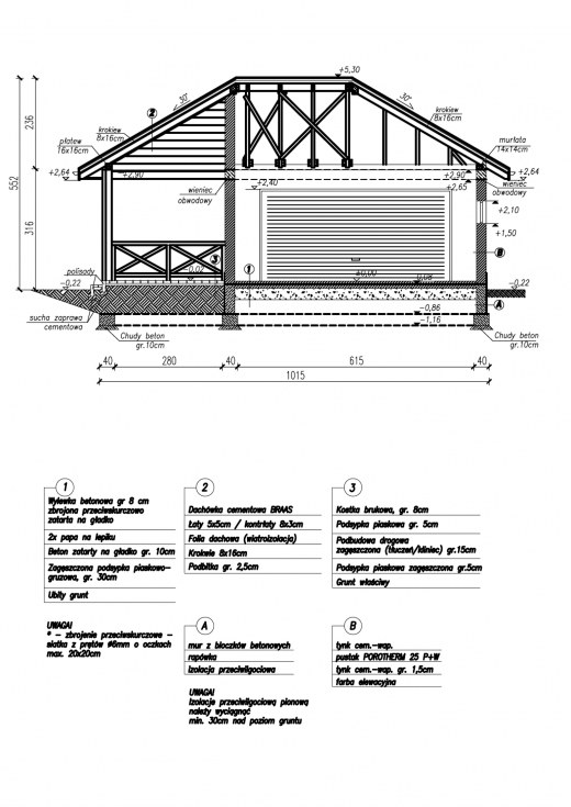 Przekroj A-A