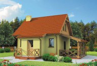 LIMA dom letniskowy z poddaszem