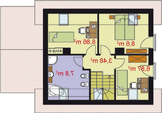 Segment A - poddasze