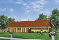 S21 Stajnia dla koni - 12 boksów