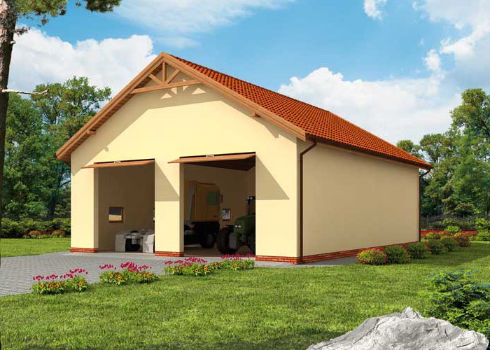 G243 budynek gospodarczy