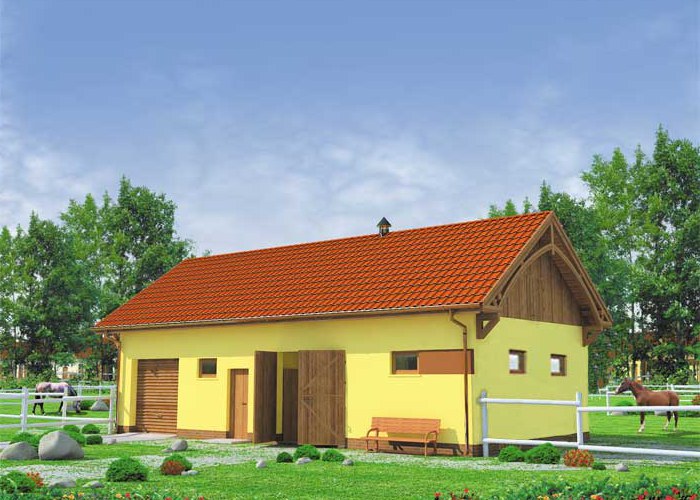 BGS4 budynek gospodarczy