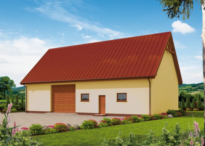 G240A szkielet drewniany budynek gospodarczy