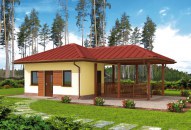 G312 budynek gospodarczy szkielet drewniany bez bramy