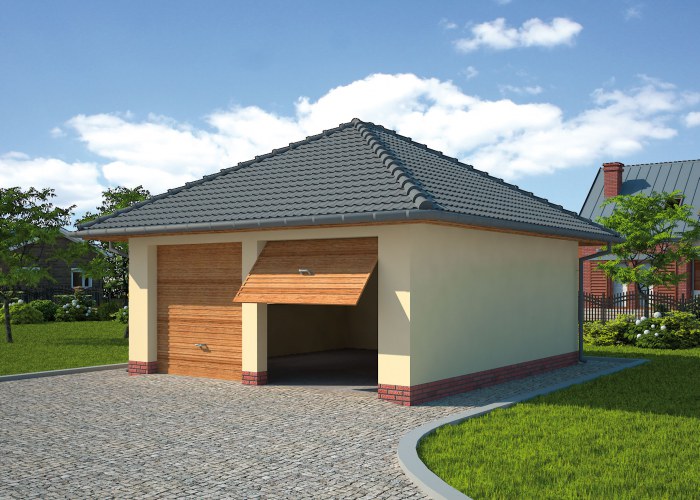 G32 garaż dwustanowiskowy