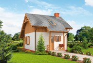 LUIZJANA szkielet drewniany dom letniskowy z poddaszem